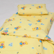 Фото №2 з 5 товару Комплект постільної білизни в дитяче ліжечко Viluta Ранфорс №6112 Жовтий
