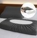 Фото №2 из 5 товара Набор из 2-х защитных стеганных чехлов на ортопедическую подушки Ideia Чёрный
