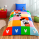 Фото №1 из 3 товара Подростковое постельное белье TAC 100% Хлопок Ранфорс Disney Minnie & Mickey