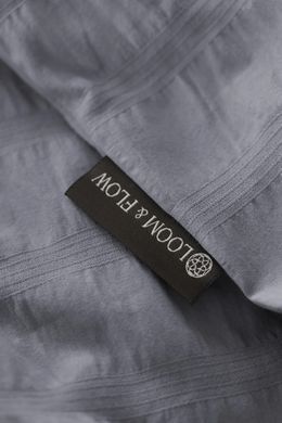 Фото Постільна білизна Loom And Flow Stonewashed Варена Бавовна Arianna Quicksilver ТS41576