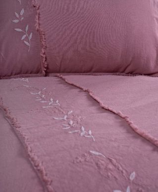 Фото Постельное белье Limasso Stonewashed Вареный Хлопок Lucyna Old Rose