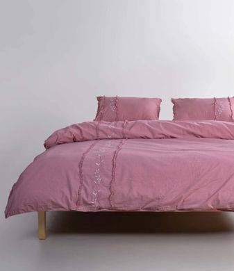 Фото Постельное белье Limasso Stonewashed Вареный Хлопок Lucyna Old Rose