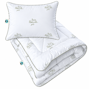 Фото Набір в дитяче ліжечко: Ковдра + Подушка Papaella Super Soft 8-34923