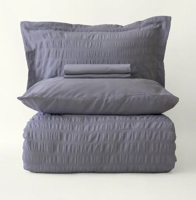 Фото Постільна білизна Loom And Flow Stonewashed Варена Бавовна Arianna Quicksilver ТS41576