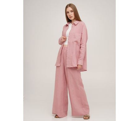 Фото Женские льняные брюки SoundSleep Linen Розовые