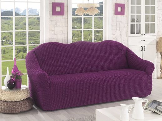 Фото Чехол для 2-х-3-х местного дивана + 2 кресла без юбки Turkey № 8 Фиолет