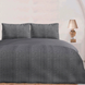 Фото №1 из 3 товара Комплект постельного белья из муслина La Maison Muslin Tencel Kortez Grey 100% Хлопок