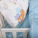 Фото №10 из 12 товара Комплект белья в детскую кроватку Viluta Сатин Твил №637 простынь на резинке