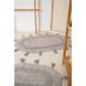 Фото №4 з 4 товару Набір овальних килимків у ванну Irya 100% Бавовна Hana Gri Сірий