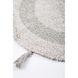 Фото №3 з 4 товару Набір овальних килимків у ванну Irya 100% Бавовна Hana Gri Сірий