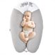 Фото №1 из 11 товара Подушка для беременных и кормления Papaella Горошек Серый