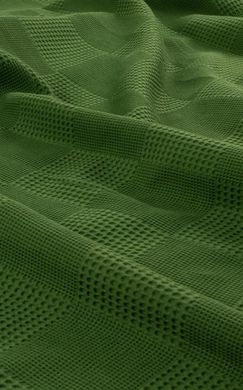 Фото Вафельная простынь покрывало Ugurlu 100% Хлопок Charlotte Зелёное