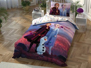 Фото Комплект постільної білизни TAC Disney Frozen 2 Autumn Холодне серце p-60260607