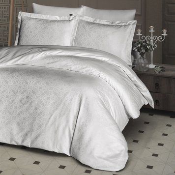 Фото Постільна білизна Lamone Cream Jacquard Satin First Choice Сатин Жакард 1939-48