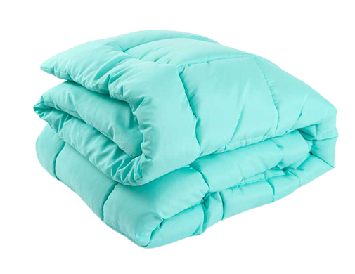 Фото Теплое зимнее силиконовое одеяло Руно Mint Мятное