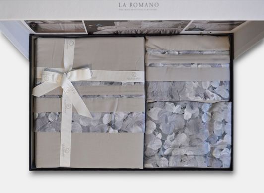 Фото Постільна білизна La Romano Silk Satin Florence Ash 40784
