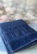 Фото №4 из 5 товара Бамбуковая махровая простынь Ladik Lacivert Синяя