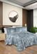 Фото №1 из 5 товара Постельное белье First Choice Сатин Люкс 100% Хлопок Sofira Indigo