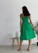 Фото №5 з 6 товару Жіноча бавовняна сукня на гудзиках Прованс Зелене Яблуко
