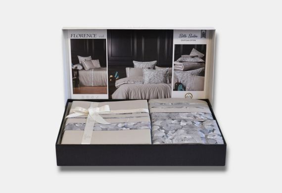 Фото Постільна білизна La Romano Silk Satin Florence Ash 40784