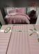 Фото №2 из 3 товара Комплект постельного белья Massimo Monelli Stripe Saten Pembe Розовый