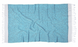 Фото №1 з 4 товару Пляжний рушник Irya Sare mavi блакитний