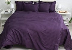 Фото Комплект постельного белья ТМ Tag Multistripe 100% Хлопок Violet MST-10