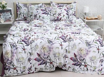Фото Комплект постільної білизни TAG Сатин Premium Fairy Flowers PT-030 PT (1,5-sp)-030