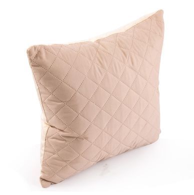Фото Декоративна подушка Руно Velour Beige Ромб 40х40 311.55_Beige ромб