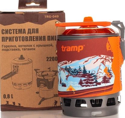 Фото Система для приготовления пищи Tramp 0,8 л оранжевая