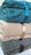 Фото №4 з 4 товару Жакардове махрове простирадло-покривало TAC 100% бавовна Dama Royal Бірюзове