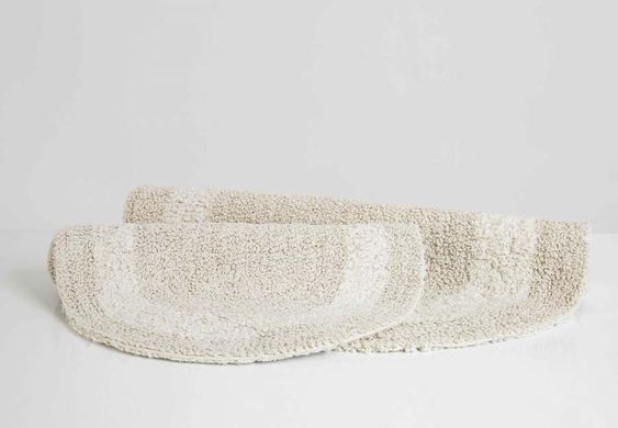 Фото Набор овальных ковриков в ванную Irya Rica Ekru Молочный