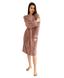Фото №1 из 5 товара Женский махровый халат-кимоно Penelope Quenly Mauve 100% Хлопок Лиловый