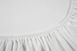Фото №3 из 5 товара Однотонная трикотажная простынь на резинке Othello Cottonflex Белая