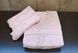 Фото №3 из 4 товара Набор женский бамбуковый махровый халат и полотенца Fakili Linda Розовый