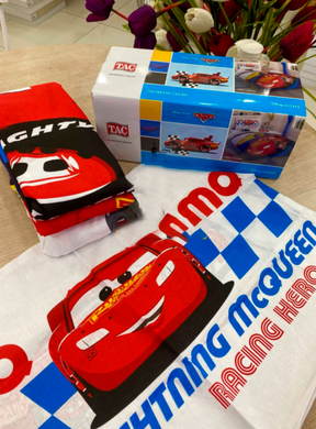 Фото Комплект постельного белья TAC Disney 100% Хлопок DH Cars Race