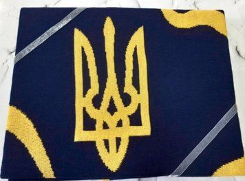 Фото В'язаний плед Прованс Україна 027607