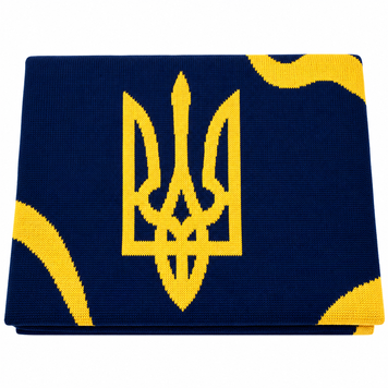 Фото Вязаный плед Прованс Украина