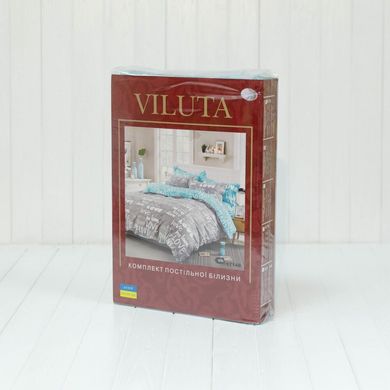 Фото Комплект постельного белья Viluta Ранфорс 17148 Голубой