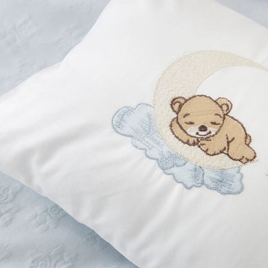 Фото Набор в детскую кроватку для малышей Karaca Home Bear Star Mavi 5 Предметов