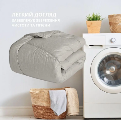Фото Серое всесезонное антиаллергенное одеяло Ideia Nordic Comfort