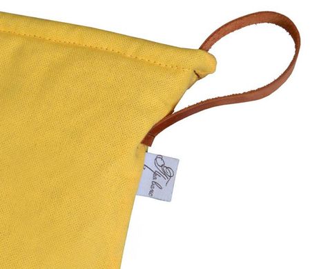 Фото Кухонная рукавица-прихватка для горячего Прованс Однотонный Желтый