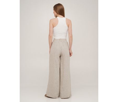 Фото Жіночі брюки лляні SoundSleep Linen Натуральні