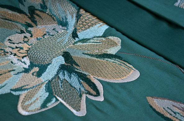 Фото Комплект постільної білизни Maribor Exclusive Satin Impero Yesil 40886