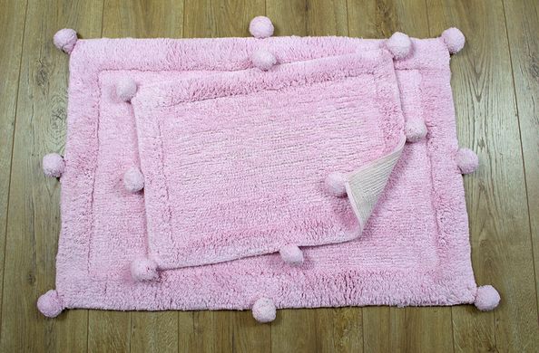 Фото Набор ковриков в ванную Irya New Stria Pembe Розовый
