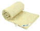 Фото №1 из 10 товара Летнее шерстяное одеяло Вензель Руно Молочное