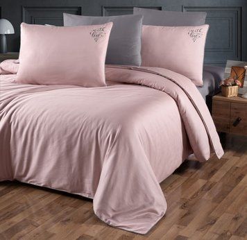 Фото Сатинова постільна білизна First Choice Deluxe Satin Timeless Powder 31572
