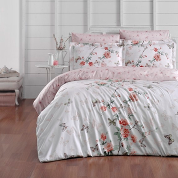 Фото Сатинова постільна білизна First Choice Cotton Satin Matilde White хм31977