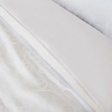 Фото Комплект постельного белья Viluta Tiare Сатин Жаккард № 1908 Белый