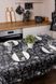 Фото №4 з 8 товару Прямокутна бавовняна скатертина Breakfast Black 039621 039623 039619 039661 039617